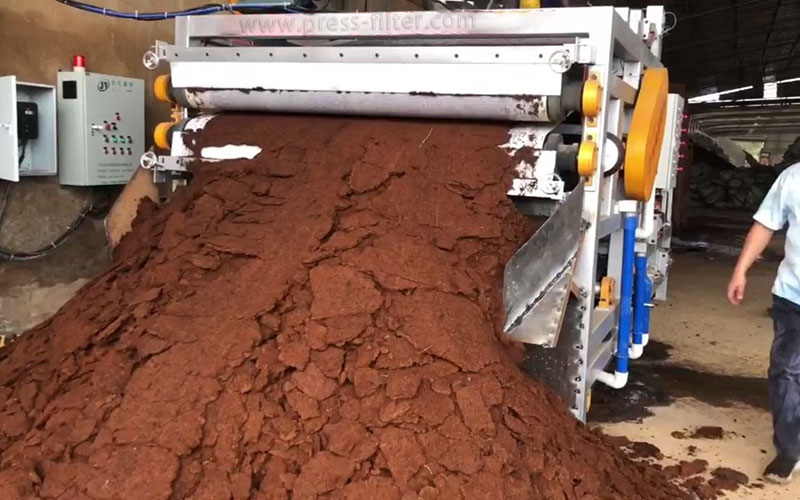 belt filter press application