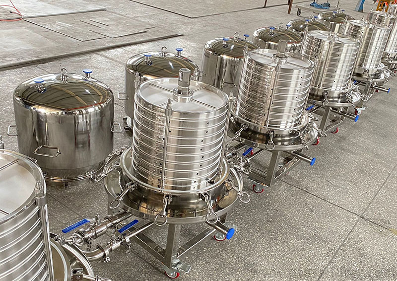 Stainless steel laminated filter