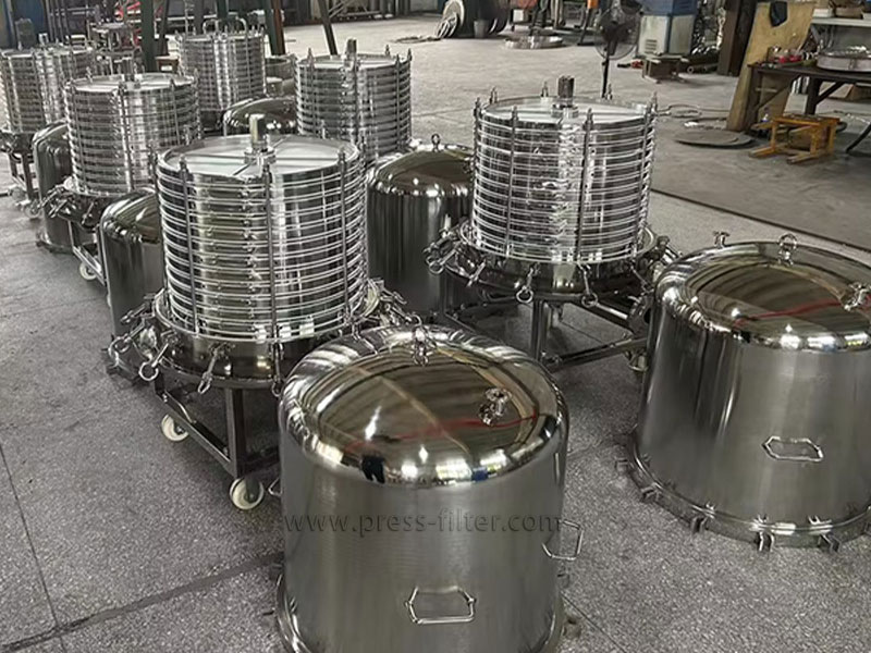 Stainless steel laminated filter