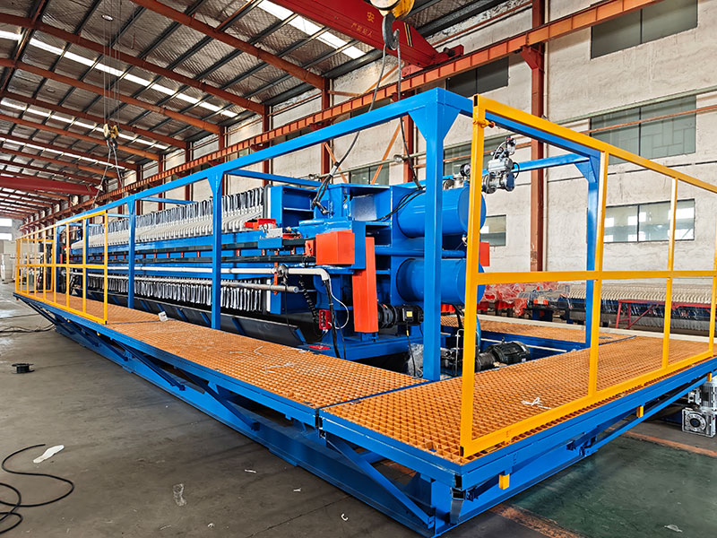 270 m² Vehicle-Mounted Filter Press