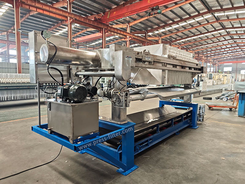 stainless steel filter press
