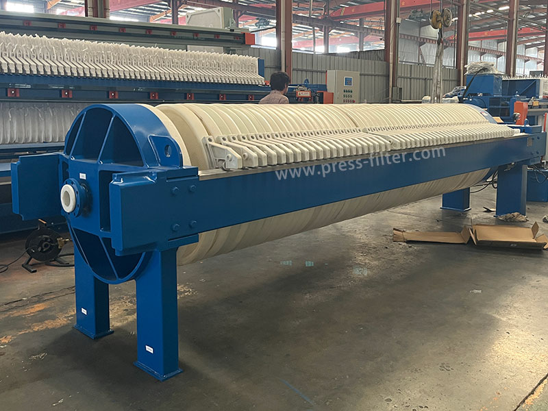 High pressure filter press